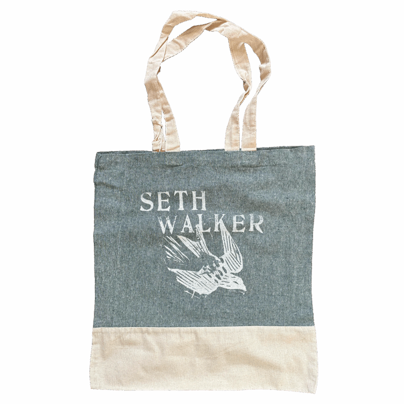 seth walker why the worry tote bag